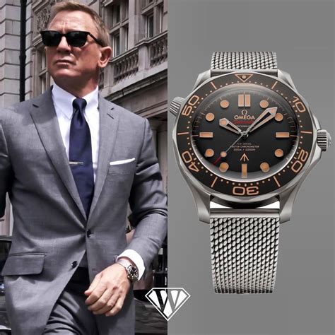 omega James Bond edition watch